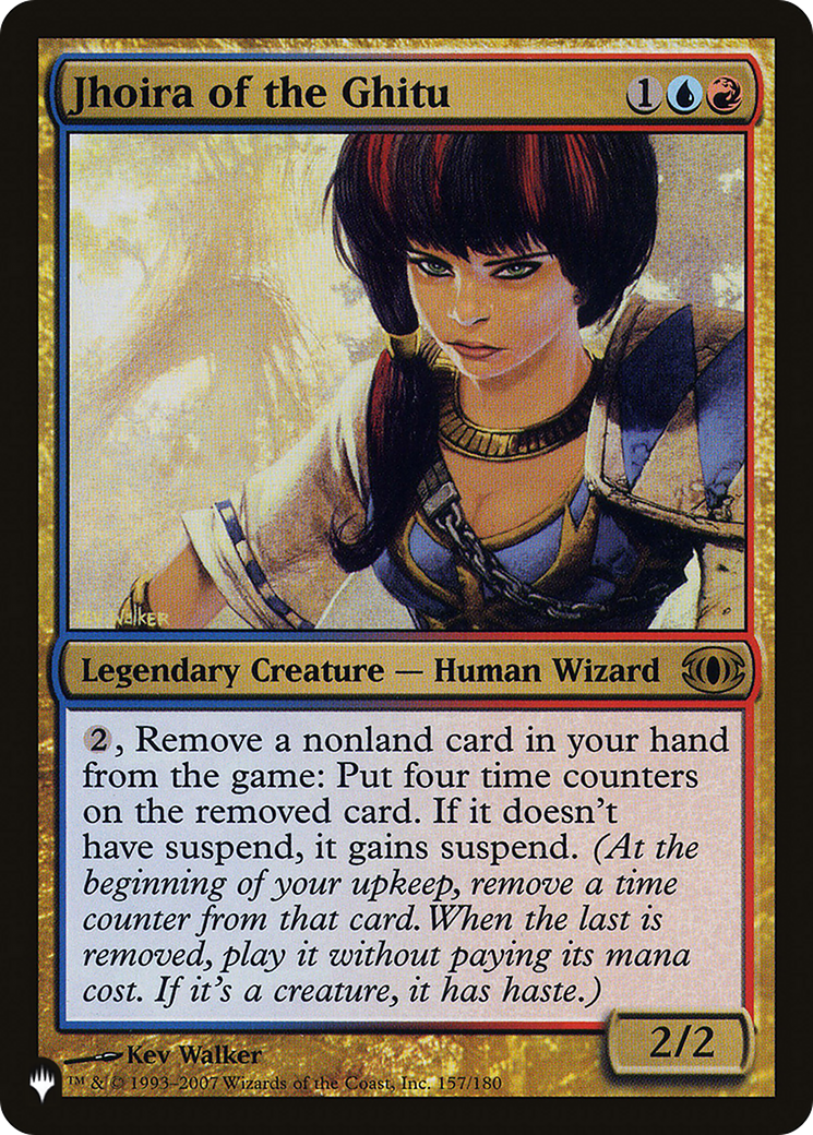 Jhoira of the Ghitu (LIST-FUT-157) [The List]