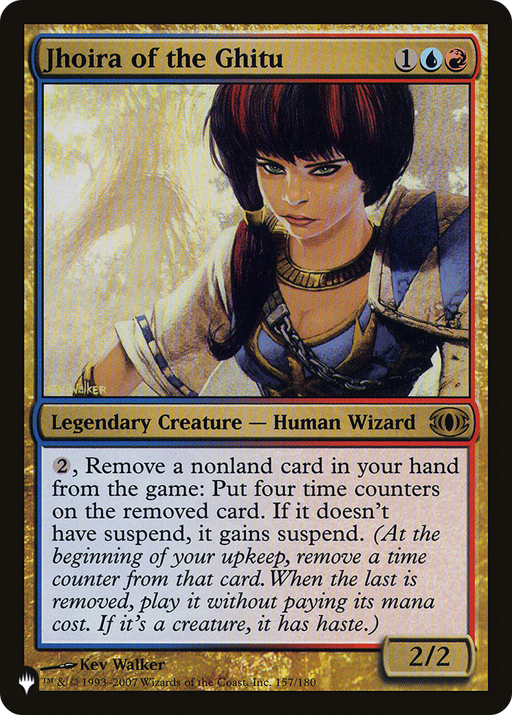 Jhoira of the Ghitu (LIST-FUT-157) [The List]