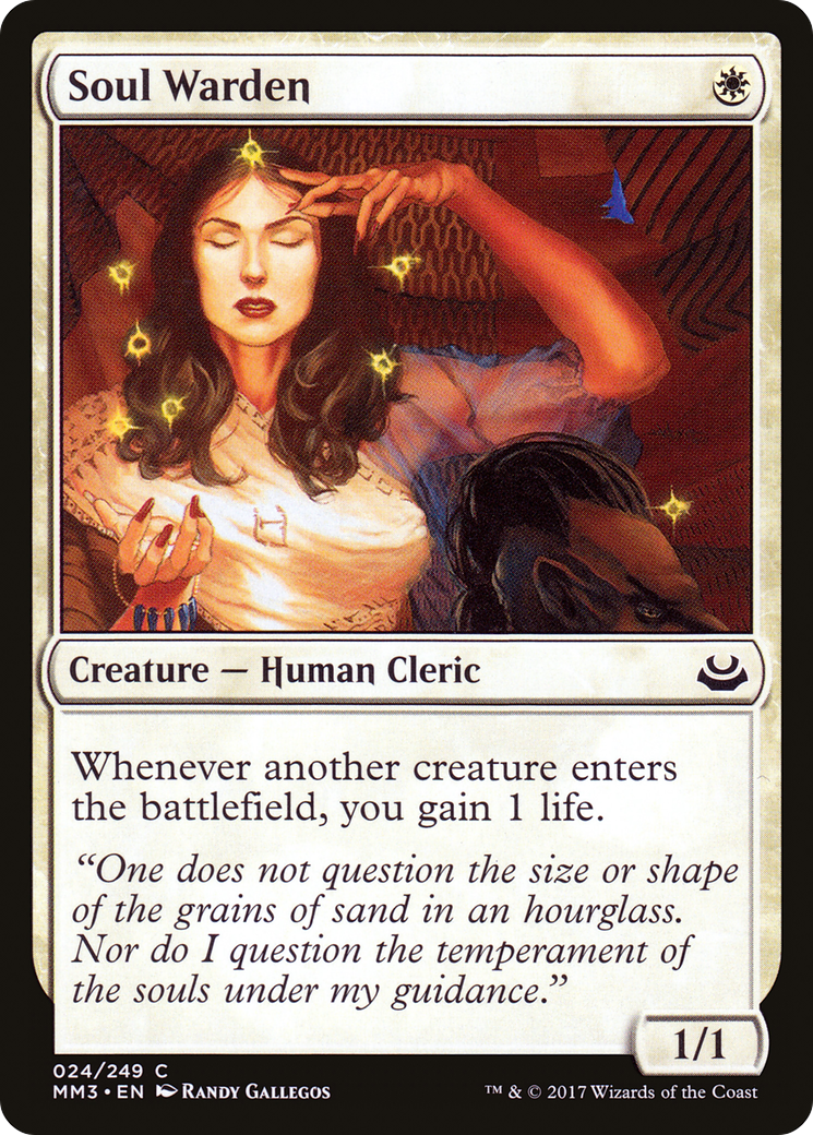 Soul Warden (MM3-024) [Modern Masters 2017]
