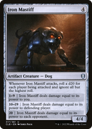 Iron Mastiff (CLB-317) [Commander Legends: Battle for Baldur's Gate]