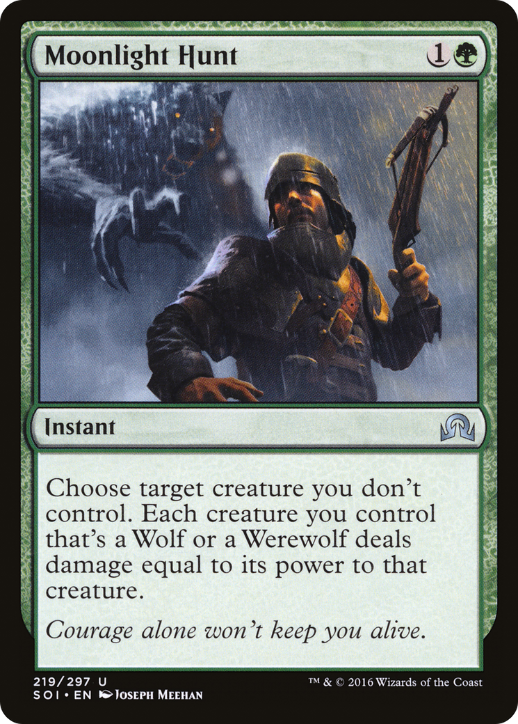Moonlight Hunt (SOI-219) [Shadows over Innistrad] Foil