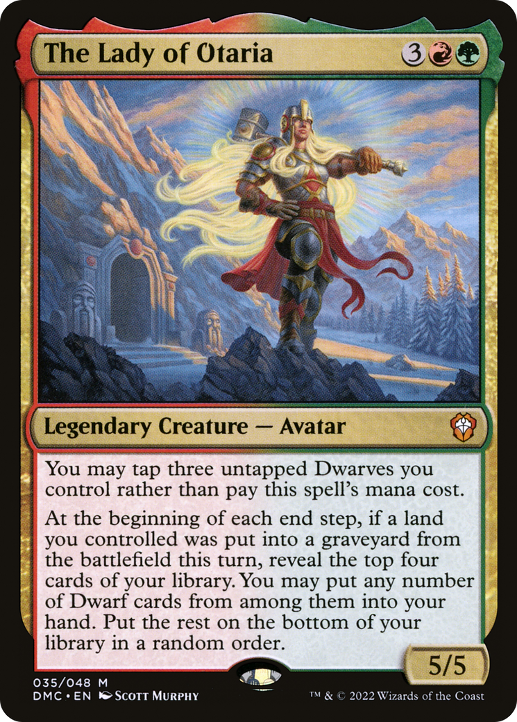 The Lady of Otaria (DMC-035) [Dominaria United Commander]