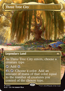 Three Tree City (Borderless) (BLB-337) [Bloomburrow]