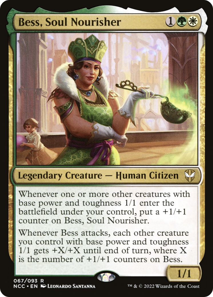 Bess, Soul Nourisher (NCC-067) [New Capenna Commander]