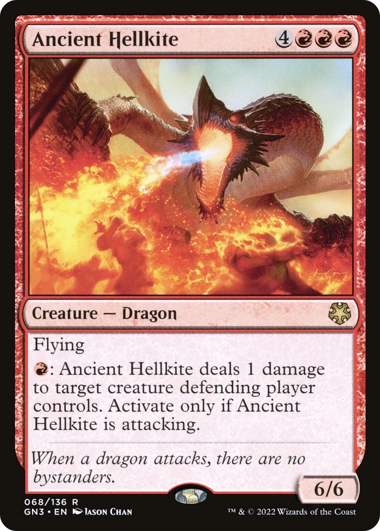 Ancient Hellkite (GN3-068) [Game Night: Free-for-All]
