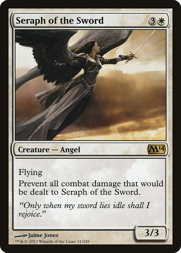 Seraph of the Sword (M14-031) [Magic 2014]