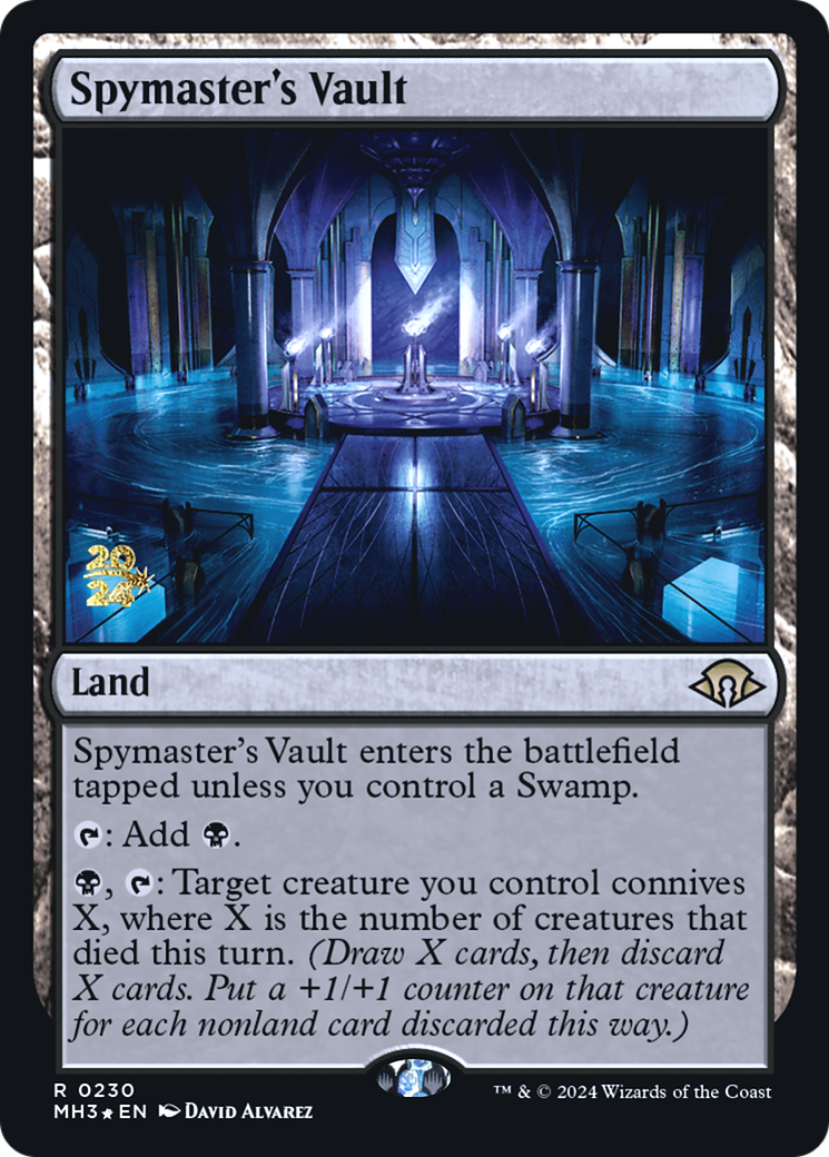 Spymaster's Vault (PRE-230S) [Modern Horizons 3 Promos] Foil