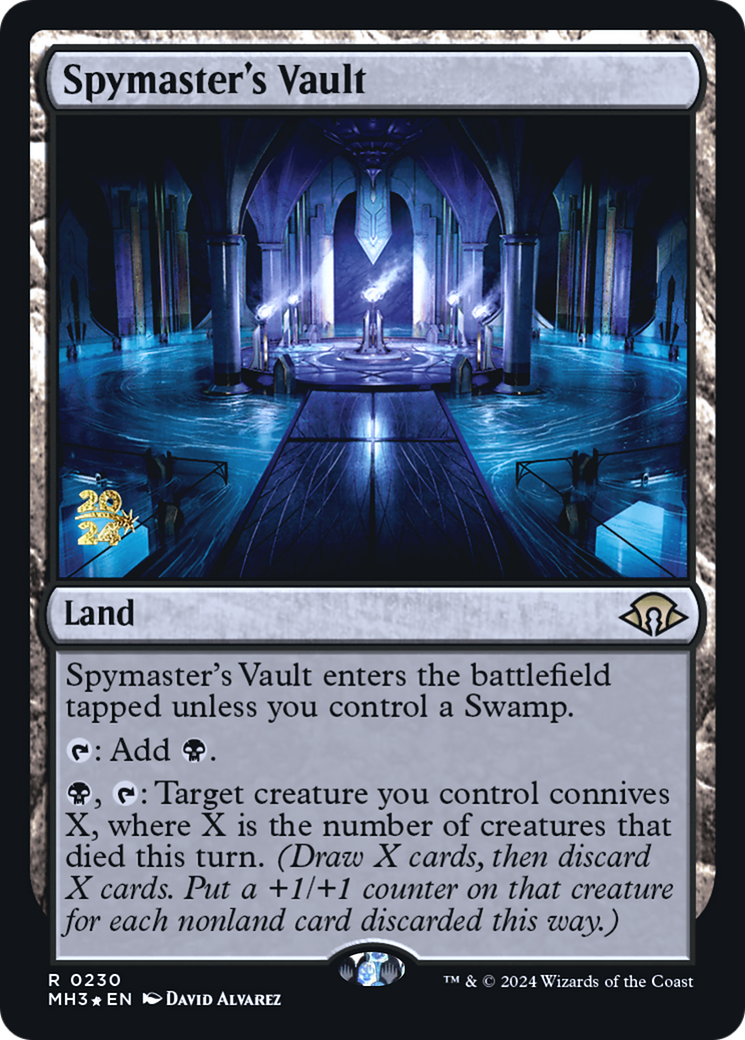 Spymaster's Vault (PRE-230) [Modern Horizons 3 Promos] Foil