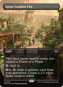 Great Arashin City (TDM-395) [Tarkir: Dragonstorm] (Borderless)