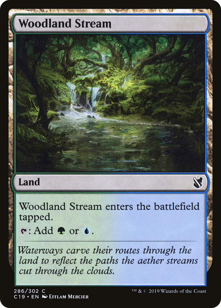 Woodland Stream (C19-286) [Commander 2019]