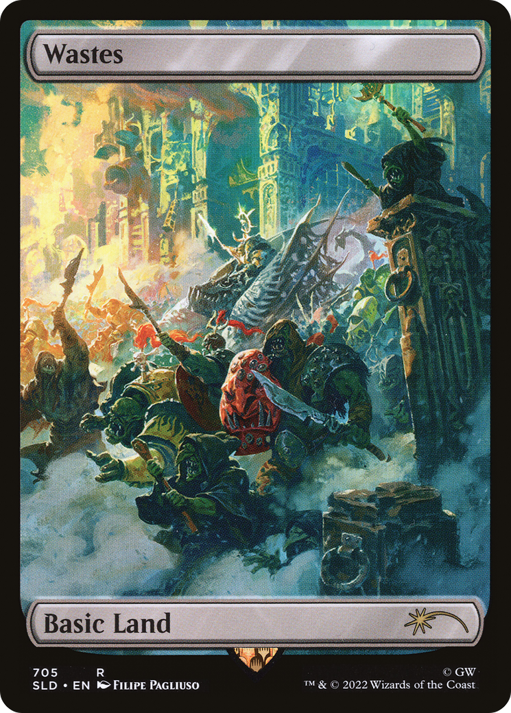 Wastes (705) - Full Art (SLD-705) [Secret Lair Drop]