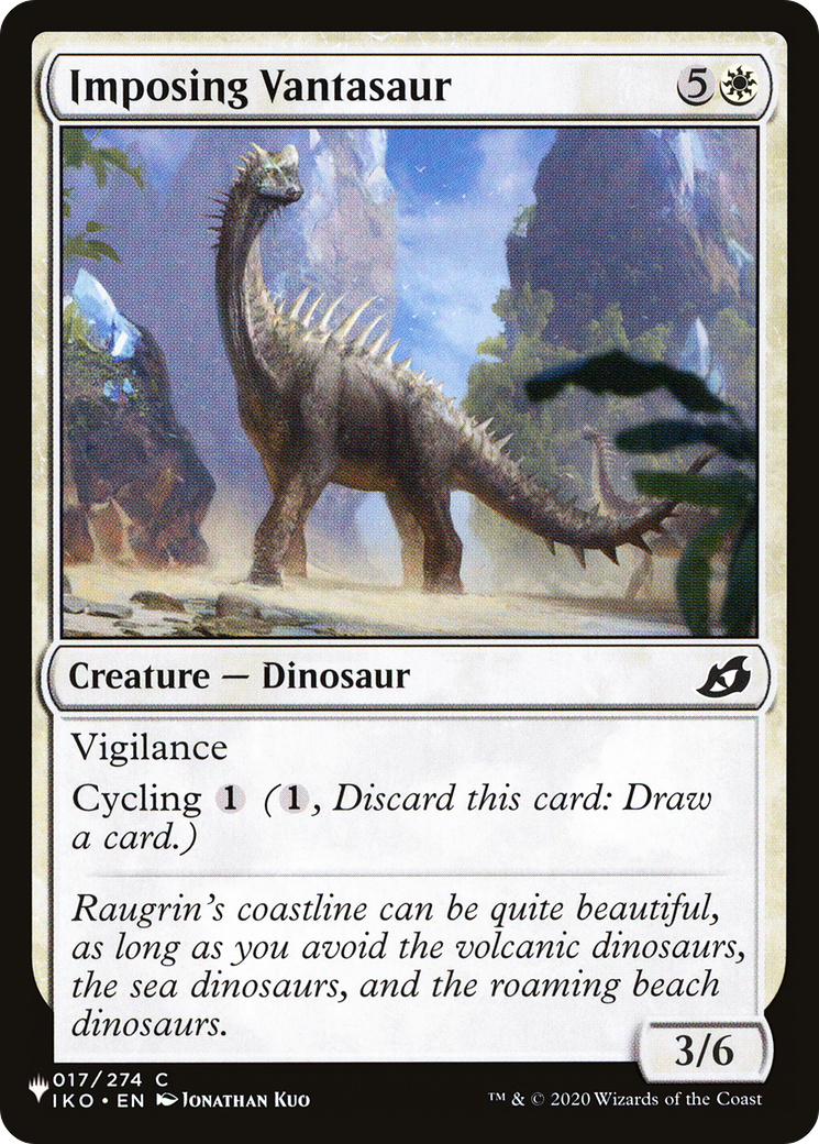 Imposing Vantasaur (LIST-IKO-17) [The List]