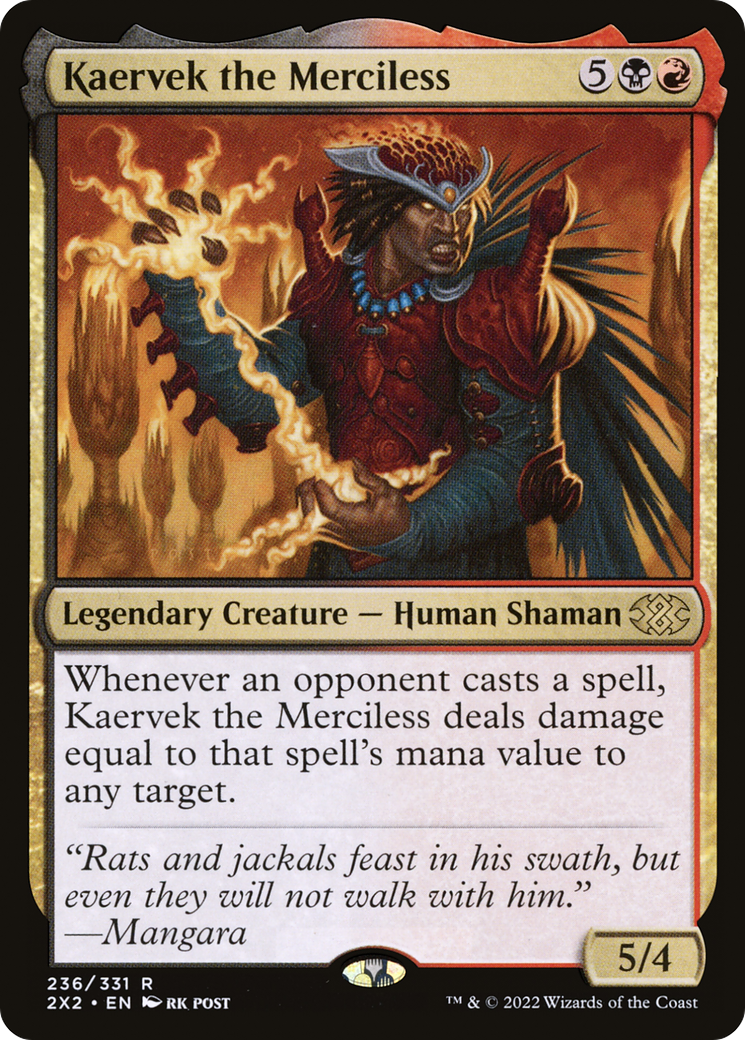 Kaervek the Merciless (2X2-236) [Double Masters 2022]