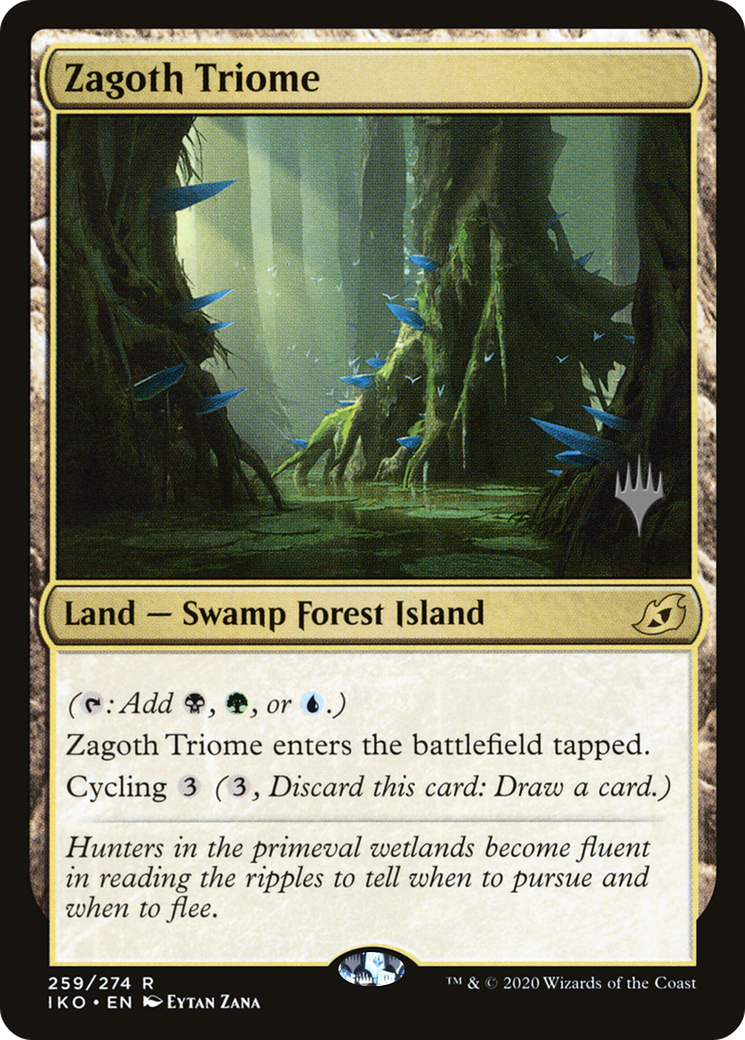 Zagoth Triome (PPIKO-259P) [Ikoria: Lair of Behemoths Promos]
