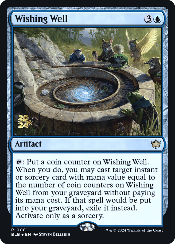 Wishing Well (PRE-81S) [Bloomburrow Promos] Foil