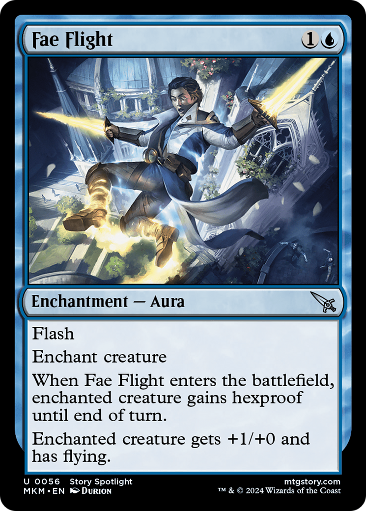 Fae Flight (MKM-056) [Murders at Karlov Manor] Foil