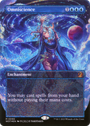 Omniscience (WOT-090) [Wilds of Eldraine: Enchanting Tales] (Borderless) Foil