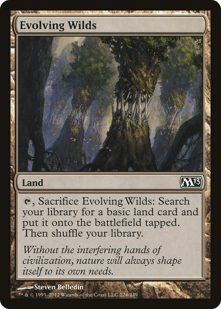Evolving Wilds (M13-224) [Magic 2013]