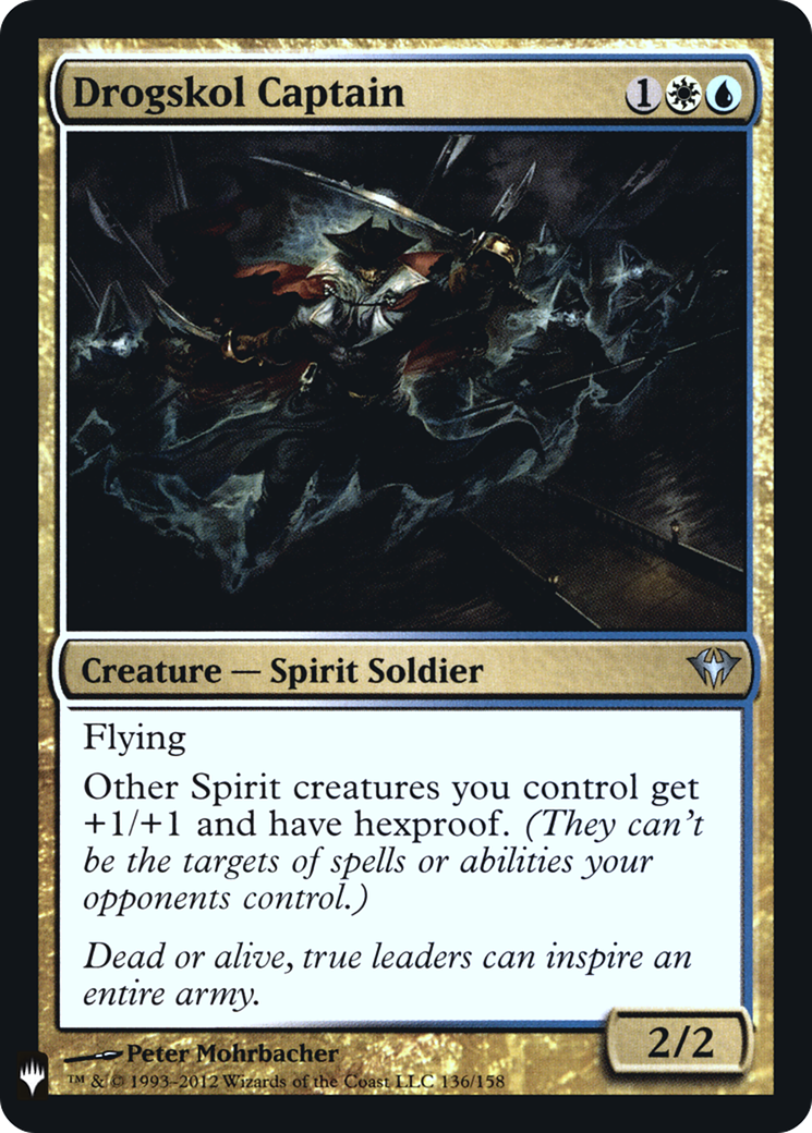 Drogskol Captain (LIST-DKA-136) [The List] Foil