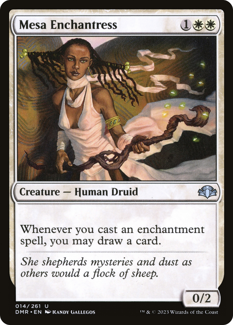 Mesa Enchantress (DMR-014) [Dominaria Remastered]