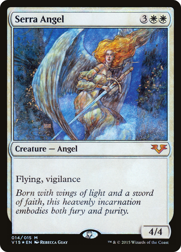 Serra Angel (V15-014) [From the Vault: Angels] Foil