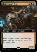 Graywater's Fixer (OTC-072) [Outlaws of Thunder Junction Commander]: (Extended Art)