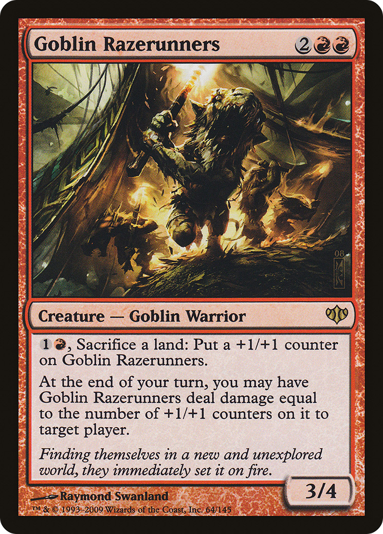 Goblin Razerunners (CON-064) [Conflux]