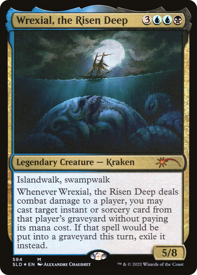 Wrexial, the Risen Deep (SLD-584) [Secret Lair Drop] Foil