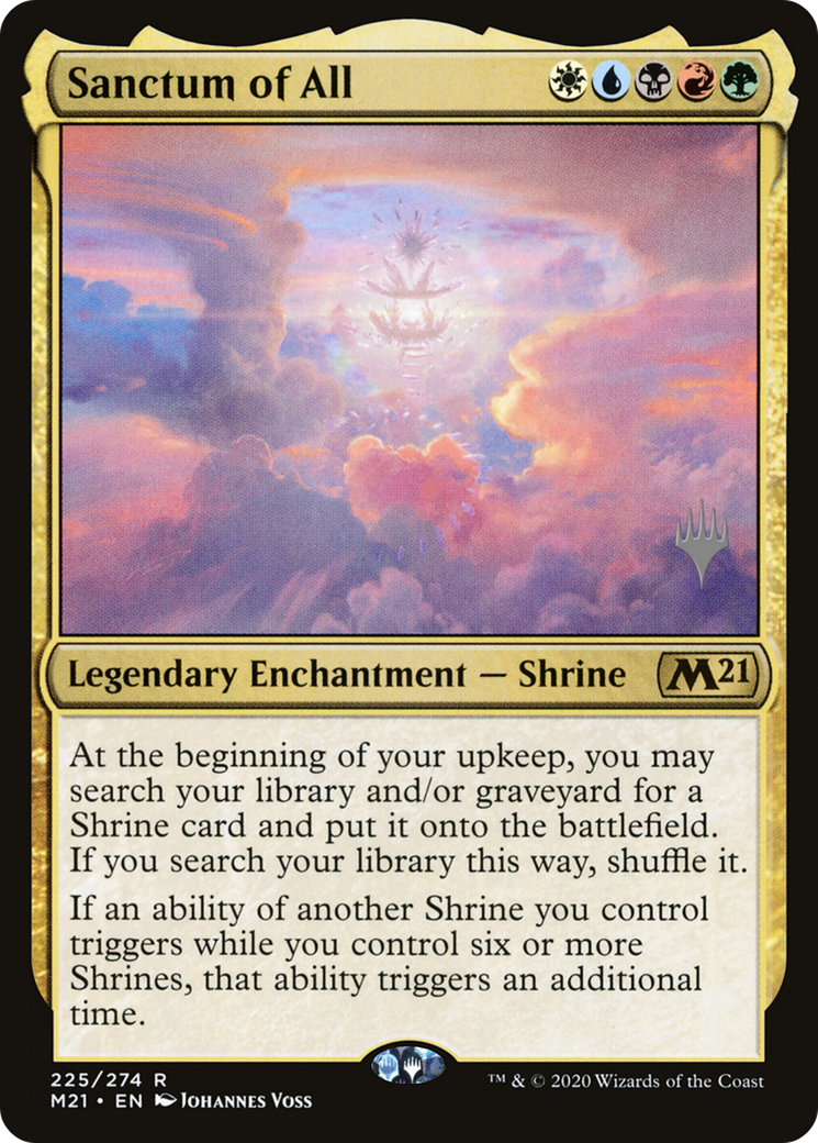 Sanctum of All (PPM21-225P) [Promo Pack: Core Set 2021 Promos]