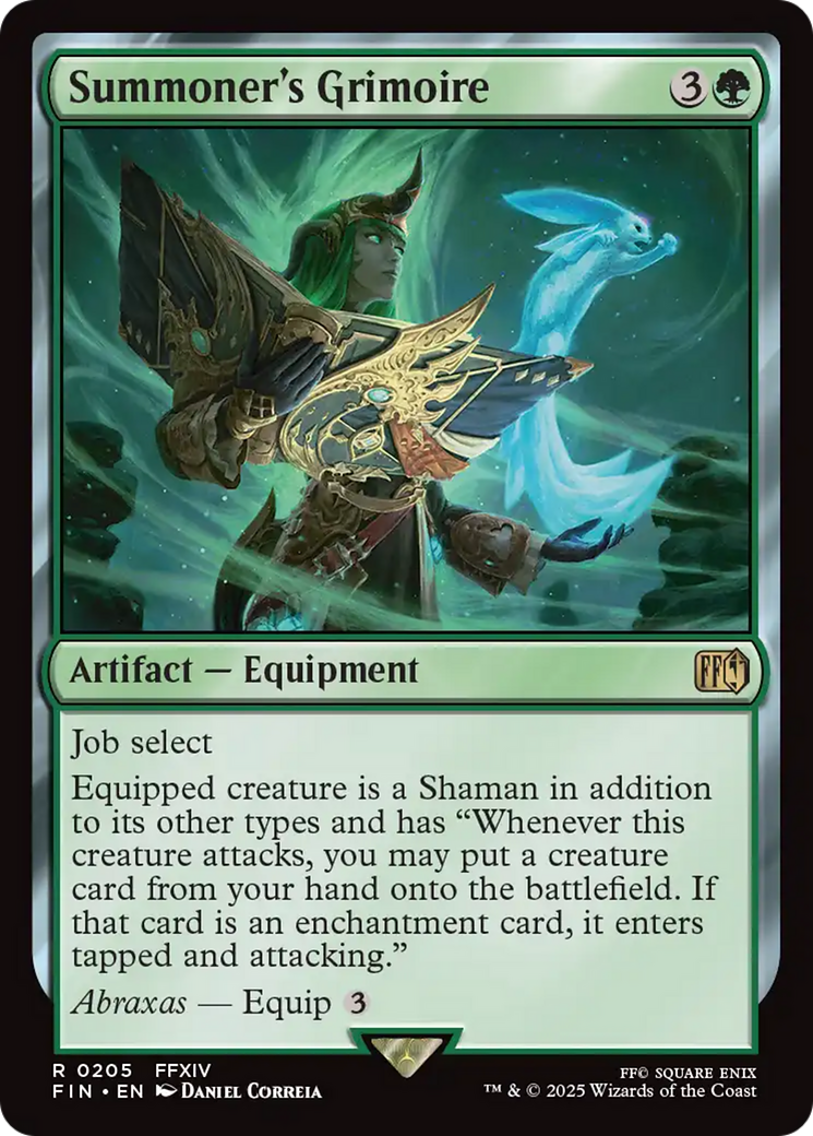 Summoner's Grimoire (FIN-205) [FINAL FANTASY] Foil