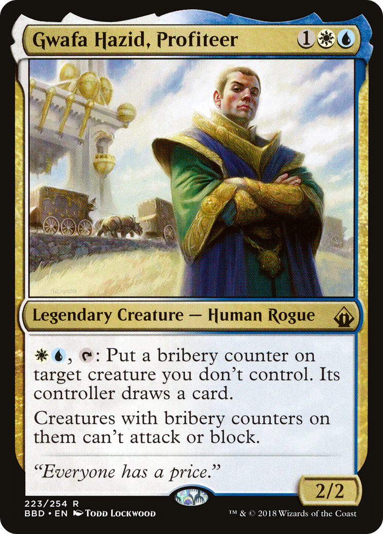 Gwafa Hazid, Profiteer (BBD-223) [Battlebond]