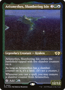 Arixmethes, Slumbering Isle (MUL-097) [Multiverse Legends] Etched Foil