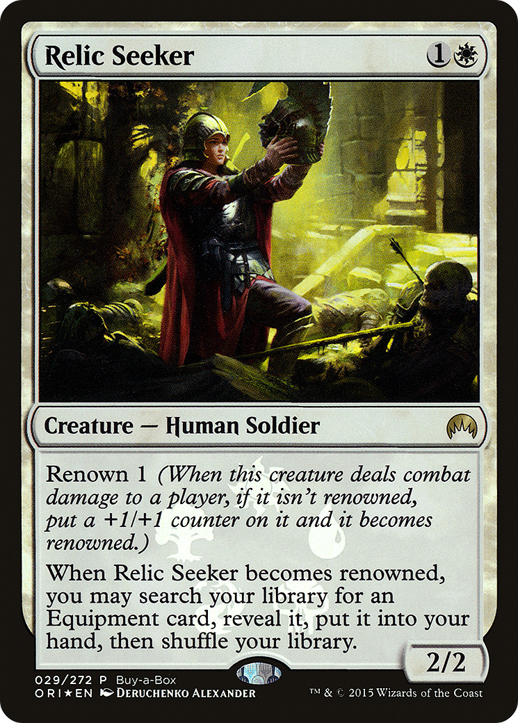 Relic Seeker (BABP-029) [Magic Origins Promos] Foil