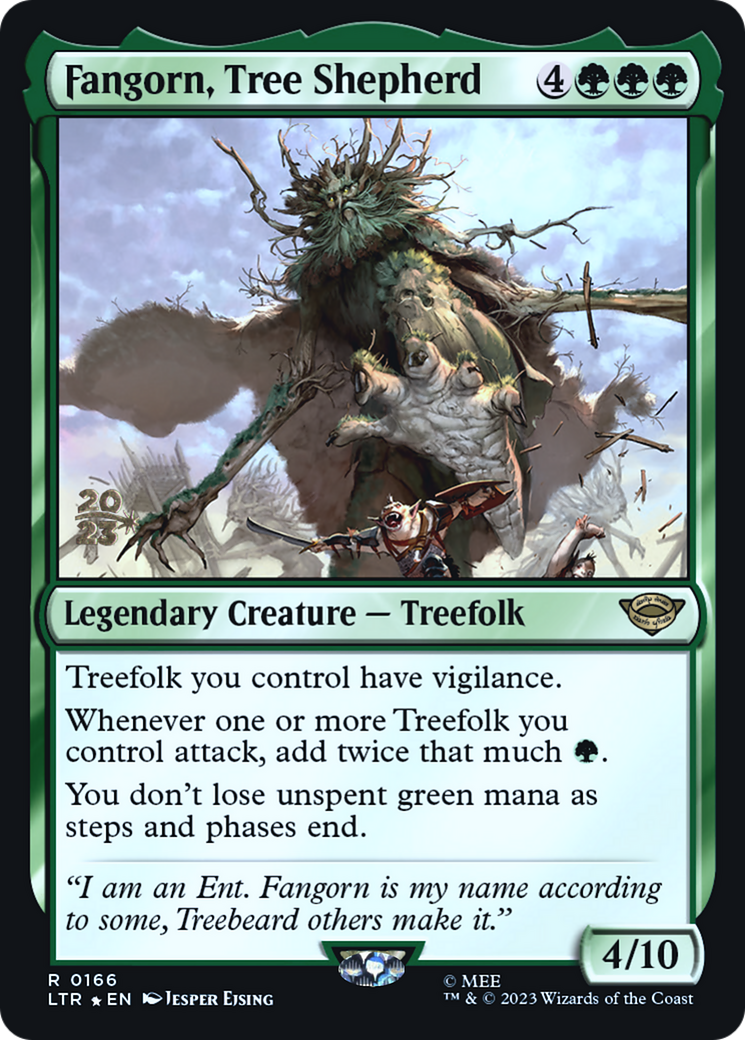 Fangorn, Tree Shepherd (PRE-166S) [Tales of Middle-earth Promos] Foil
