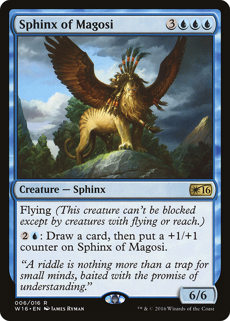 Sphinx of Magosi (W16-006) [Welcome Deck 2016]