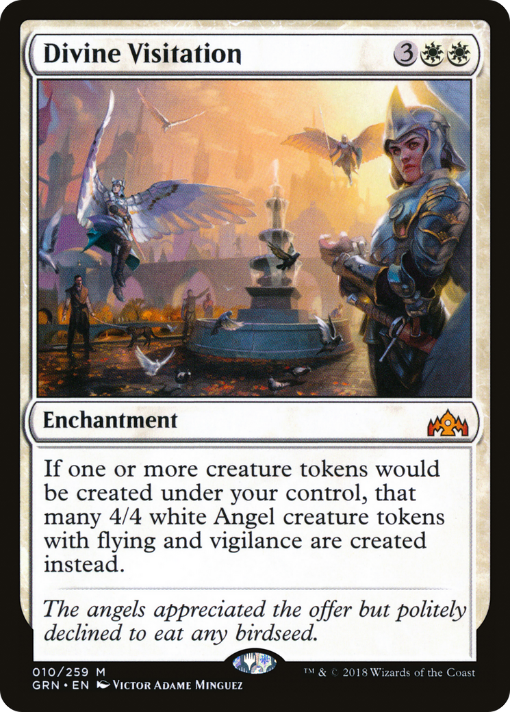 Divine Visitation (GRN-010) [Guilds of Ravnica]