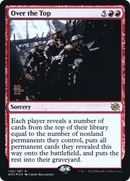 Over the Top (PRE-146) [The Brothers' War Promos] Foil