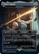 Shadowspear (SLD-1505) [Secret Lair Drop] / Totec's Spear (Borderless) Foil