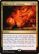 Allure of the Unknown (PPTHB-207P) [Promo Pack: Theros Beyond Death Promos]
