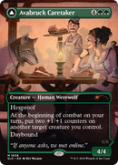 Avabruck Caretaker // Hollowhenge Huntmaster (SLD-1608) [Secret Lair Drop] (Borderless) Foil