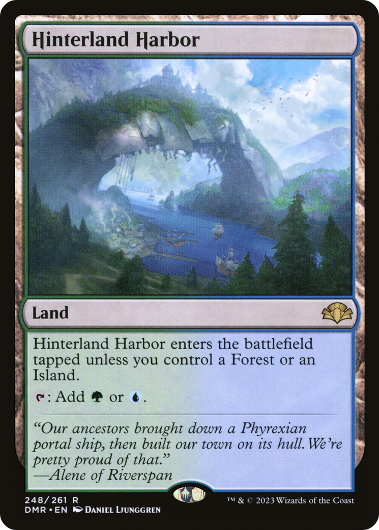 Hinterland Harbor (DMR-248) [Dominaria Remastered] Foil