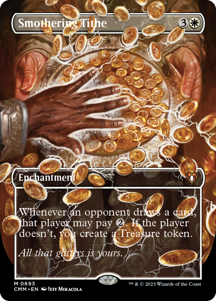Smothering Tithe (CMM-693) [Commander Masters] (Borderless)
