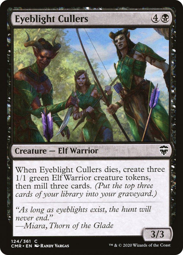 Eyeblight Cullers (CMR-124) [Commander Legends]