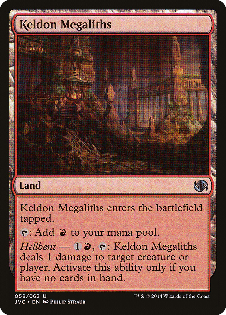 Keldon Megaliths (DD3-058) [Duel Decks Anthology: Jace vs. Chandra]