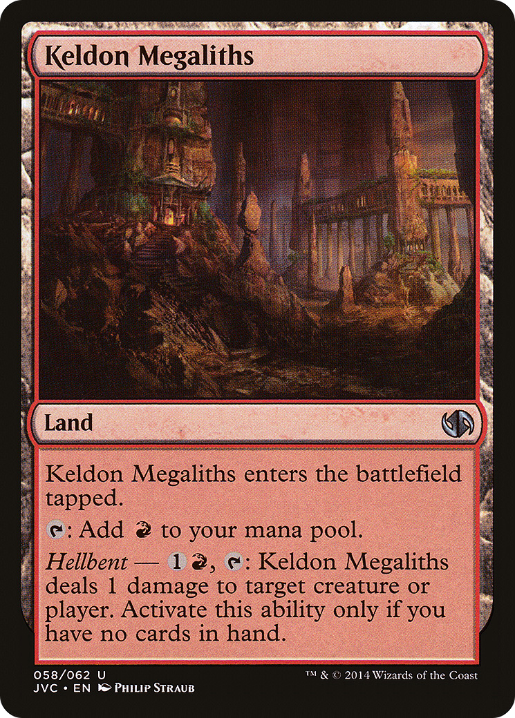 Keldon Megaliths (DD3-058) [Duel Decks Anthology: Jace vs. Chandra]