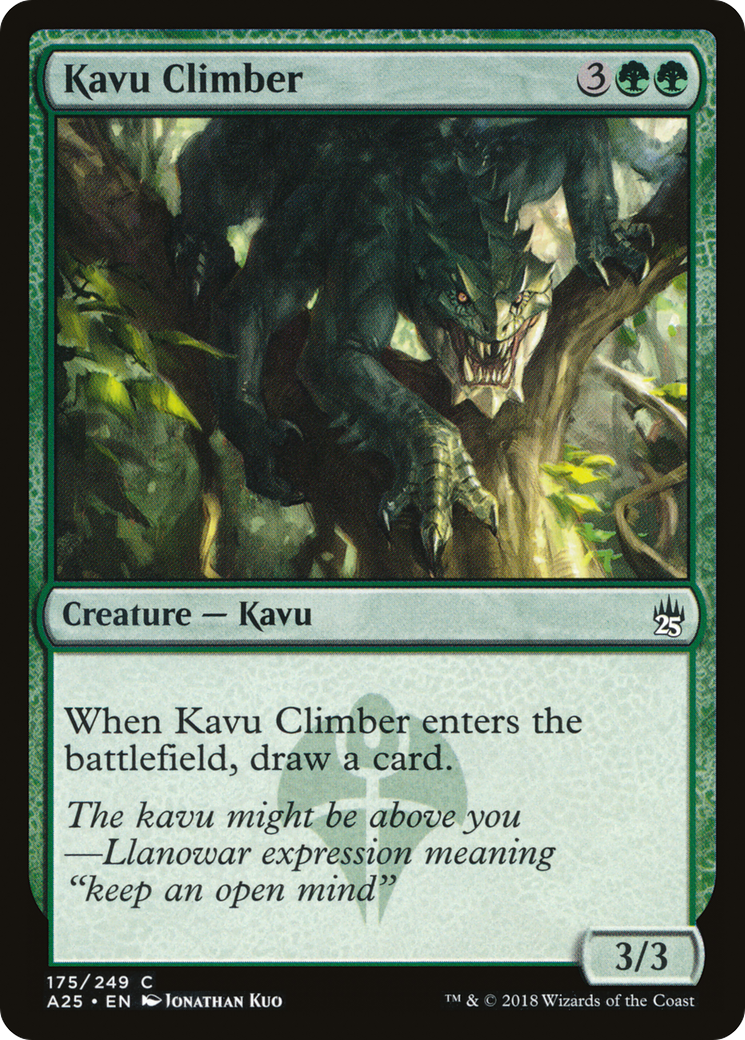 Kavu Climber (A25-175) [Masters 25]