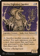 Sivriss, Nightmare Speaker (Showcase) (CLB-393) [Commander Legends: Battle for Baldur's Gate]
