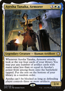 Ayesha Tanaka, Armorer (DMC-029) [Dominaria United Commander]