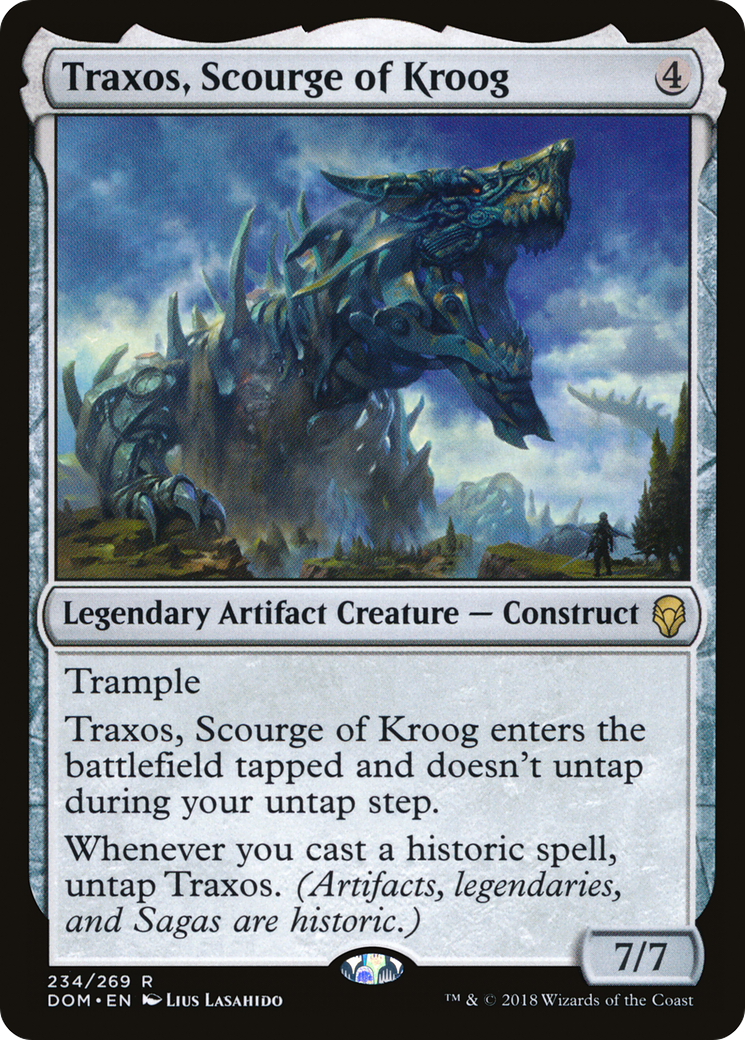 Traxos, Scourge of Kroog (DOM-234) [Dominaria]