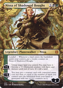 Nissa of Shadowed Boughs (ZNR-283) [Zendikar Rising] (Borderless) Foil